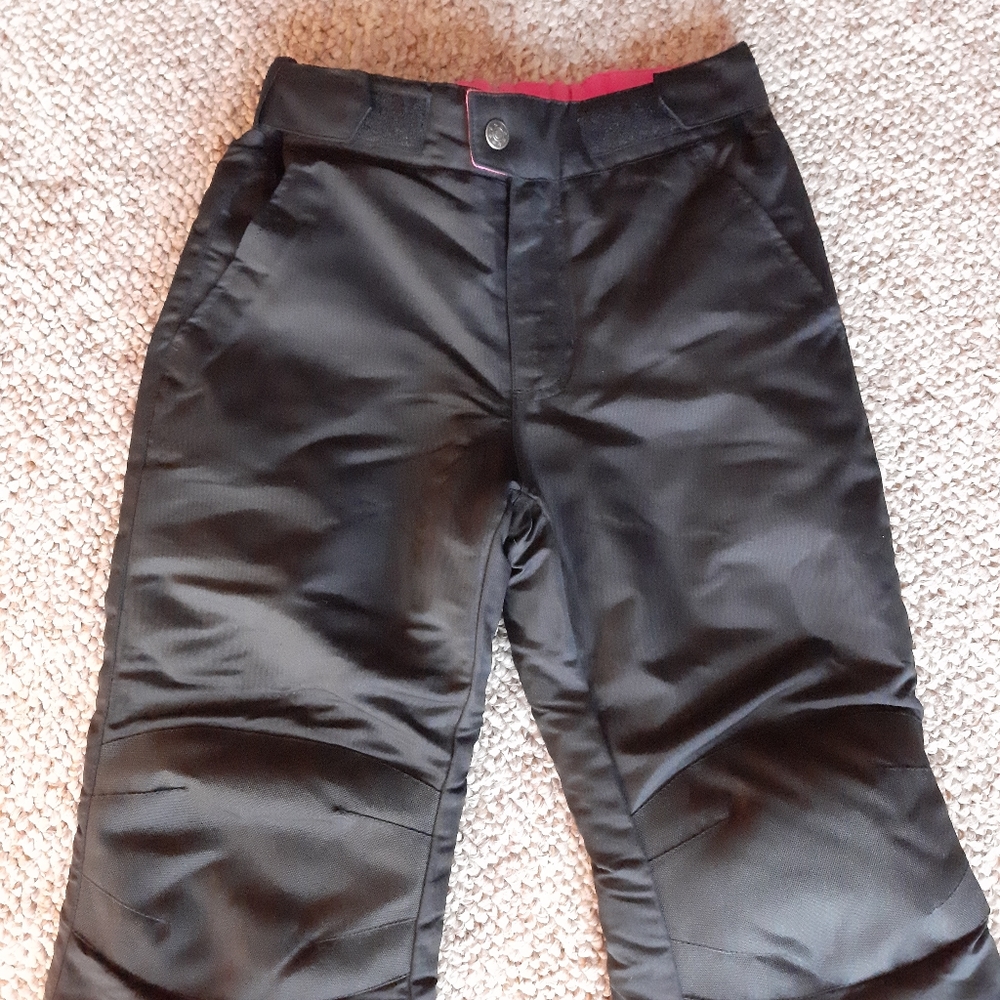 Girls Black/Pink Swiss Tech Snow Pants size Small